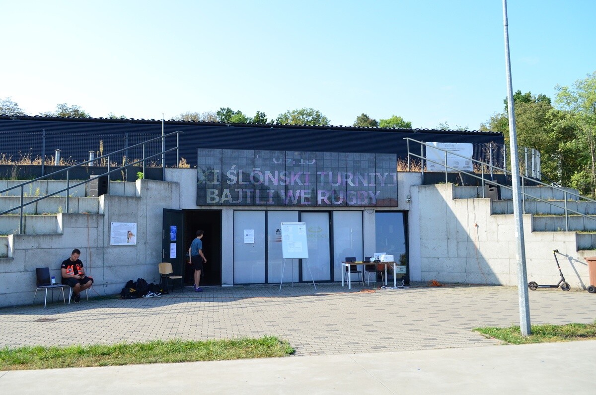 W sobotę na Burloch Arenie wystąpiło ponad 100 zawodników w ramach jedenastej edycji śląskiego turnieju w rugby dla dzieci. / fot. Marek Faber