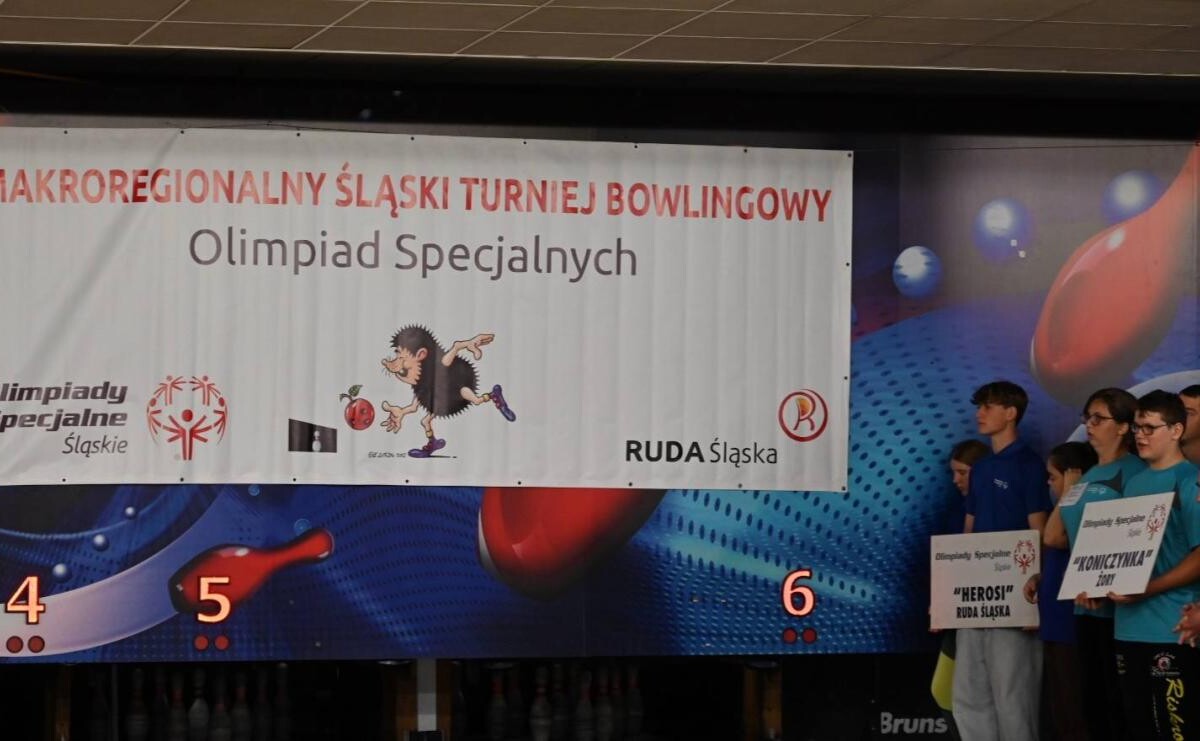 Za nami XLIX Makroregionalny Śląski Turniej Bowlingowy Olimpiad Specjalnych w Rudzie Śląskiej / fot. FB Michał Pierończyk