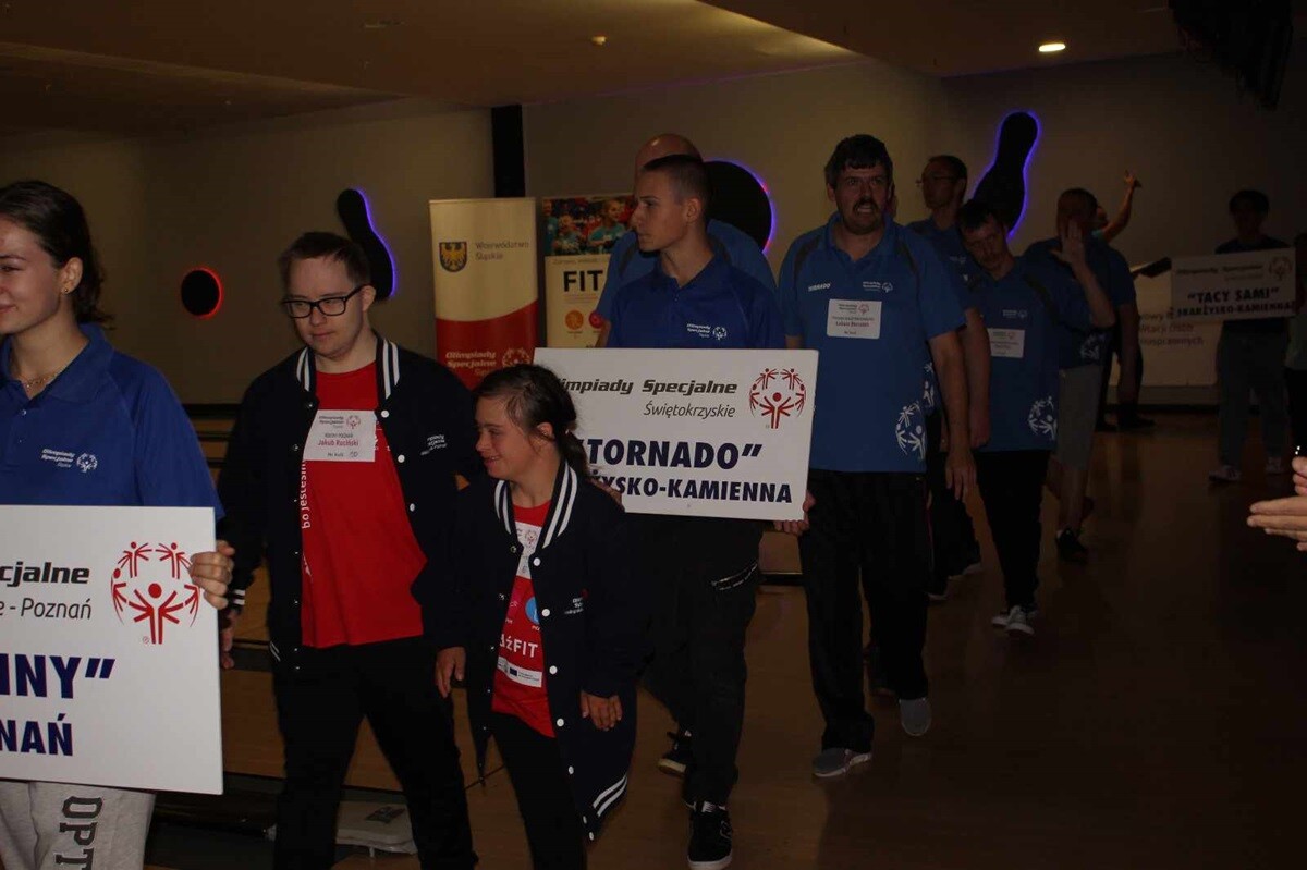 XLVI Makroregionalny Śląski Turniej Bowlingowy Olimpiad Specjalnych. / fot. UM Ruda Śląska