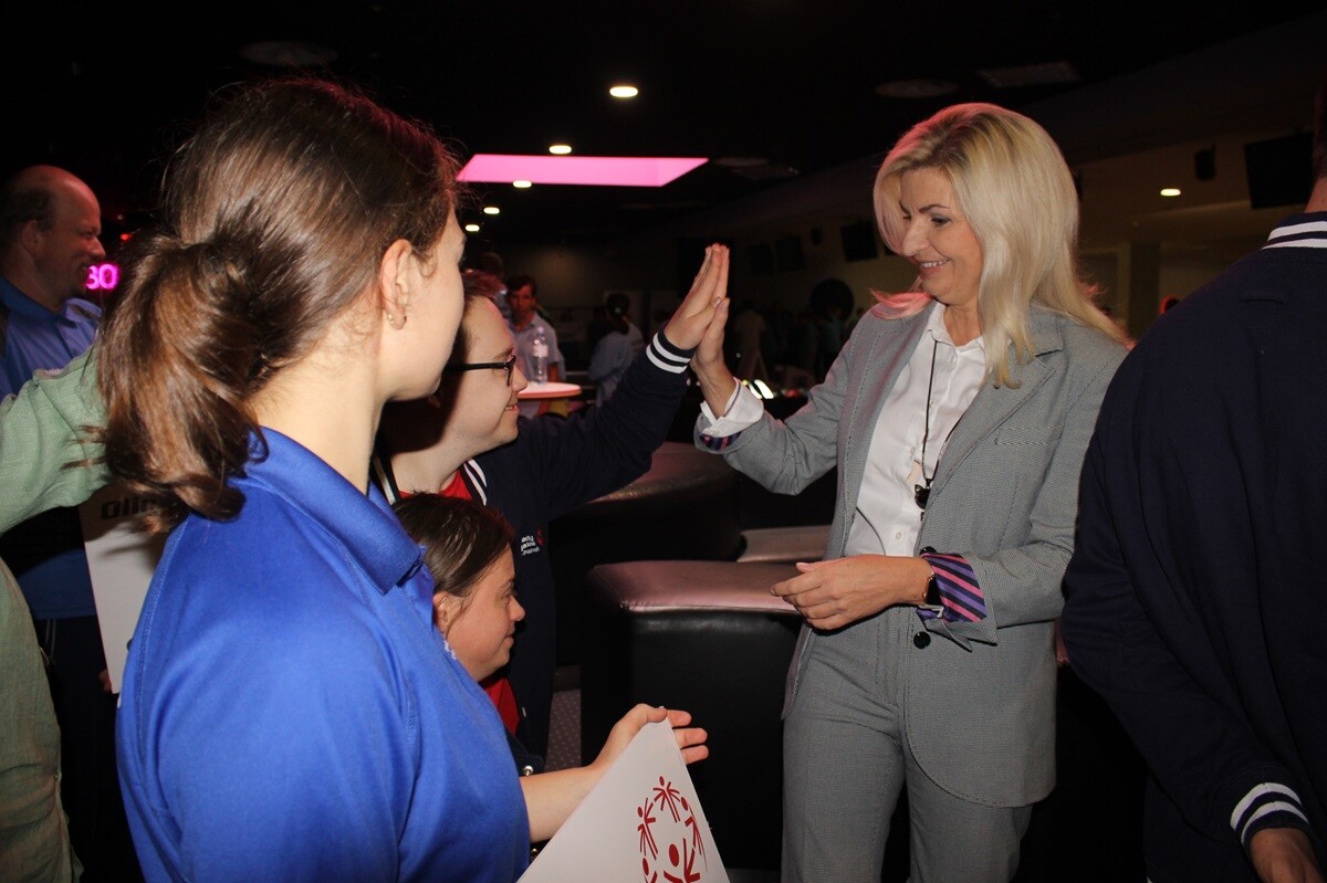 XLVI Makroregionalny Śląski Turniej Bowlingowy Olimpiad Specjalnych. / fot. UM Ruda Śląska