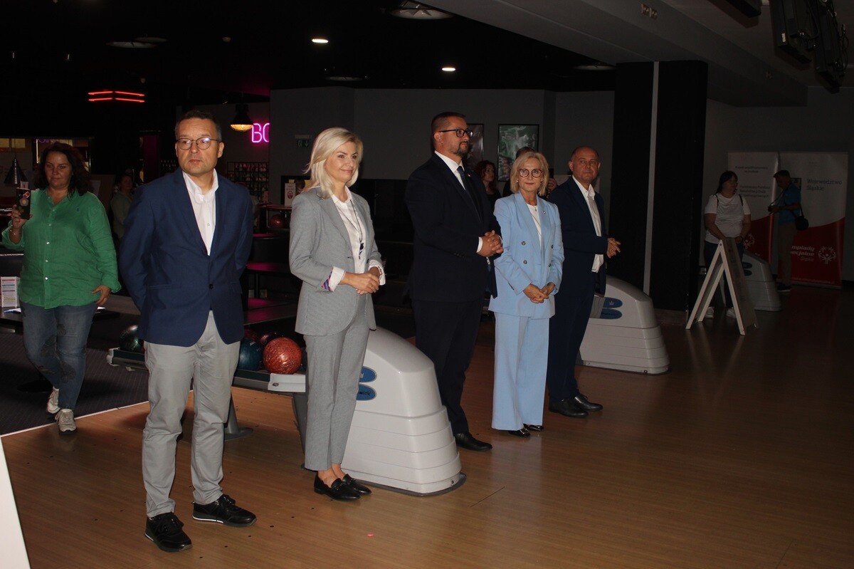 XLVI Makroregionalny Śląski Turniej Bowlingowy Olimpiad Specjalnych. / fot. UM Ruda Śląska