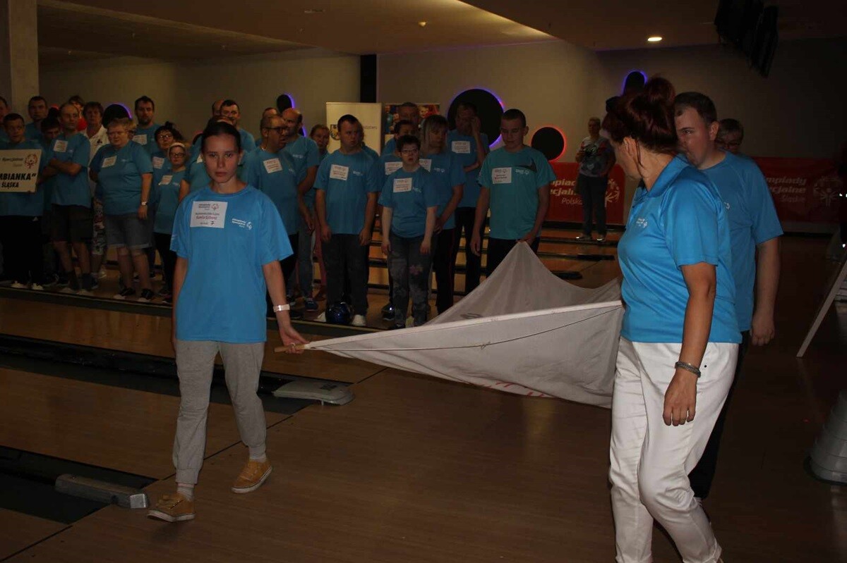 XLVI Makroregionalny Śląski Turniej Bowlingowy Olimpiad Specjalnych. / fot. UM Ruda Śląska