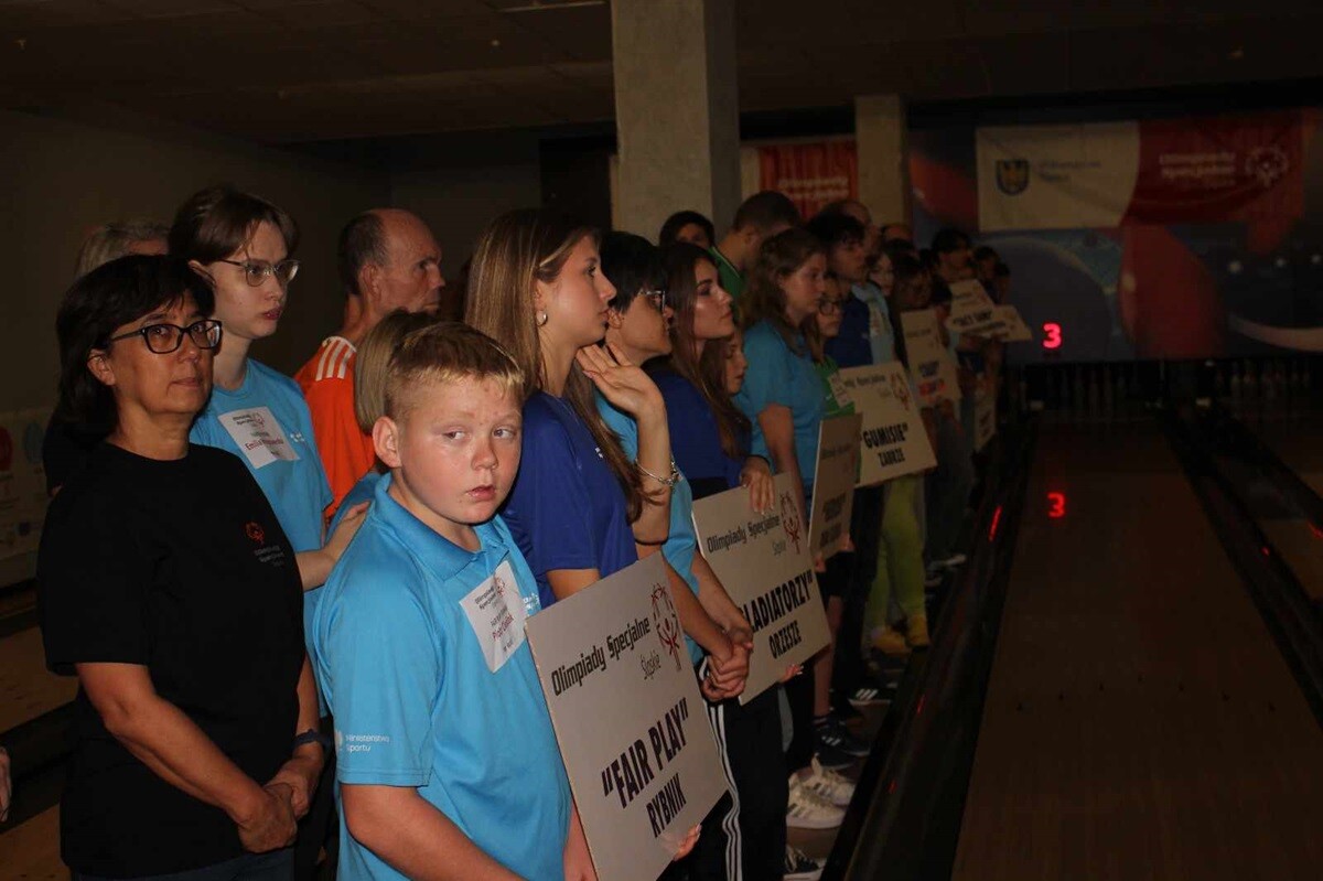XLVI Makroregionalny Śląski Turniej Bowlingowy Olimpiad Specjalnych. / fot. UM Ruda Śląska