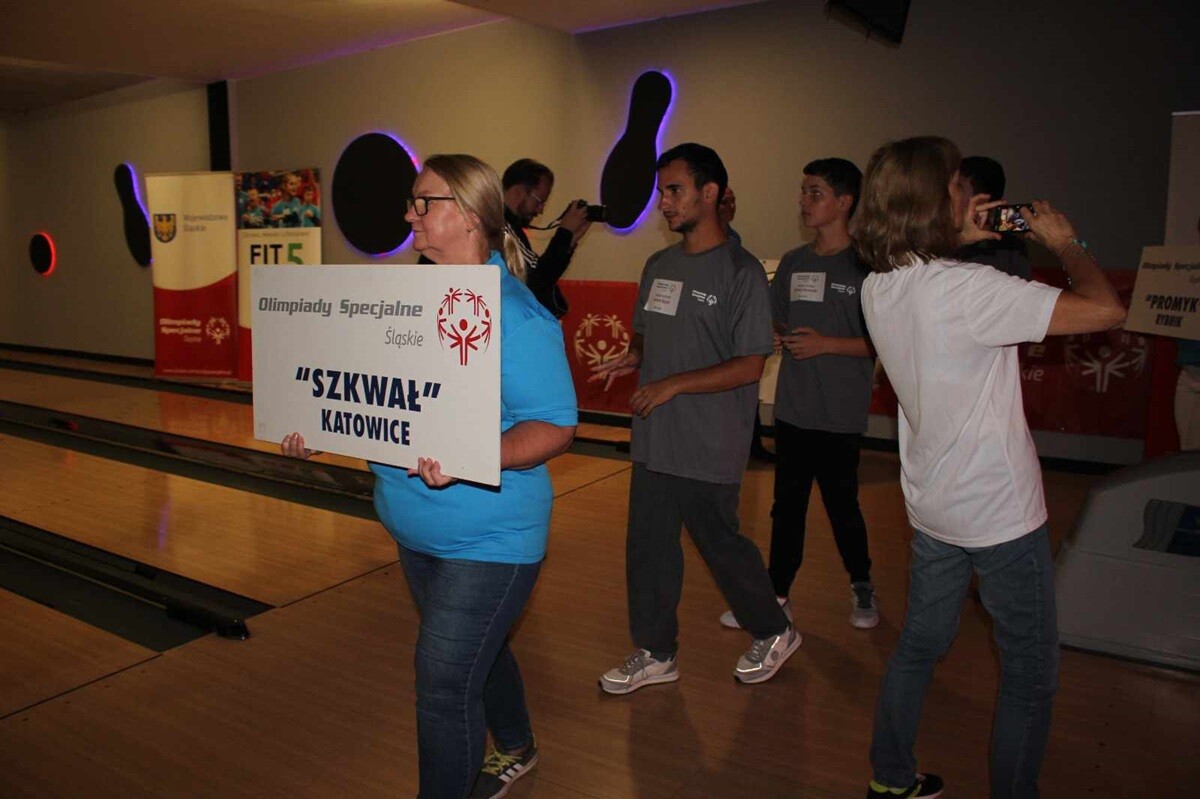XLVI Makroregionalny Śląski Turniej Bowlingowy Olimpiad Specjalnych. / fot. UM Ruda Śląska