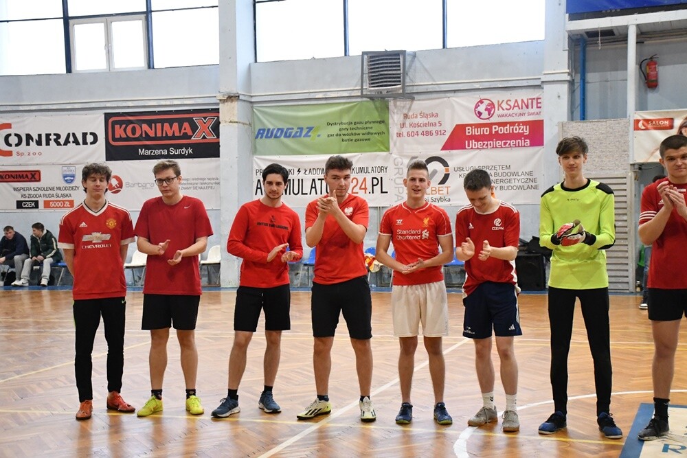 XVI Mistrzostwa Zespołu Szkół nr 6 w piłce nożnej halowej. / fot. Jacek Knapik