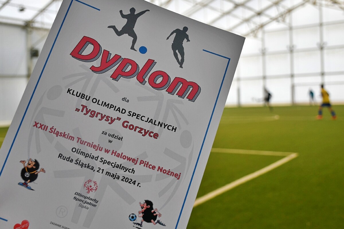 XXII Śląski Turniej w halowej Piłce Nożnej Olimpiad Specjalnych. / fot. Jacek Knapik