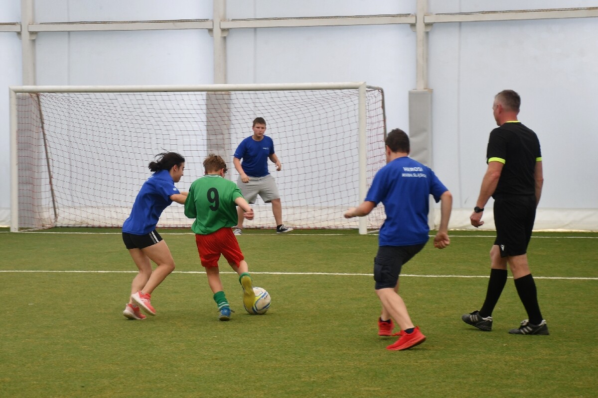 XXII Śląski Turniej w halowej Piłce Nożnej Olimpiad Specjalnych. / fot. Jacek Knapik