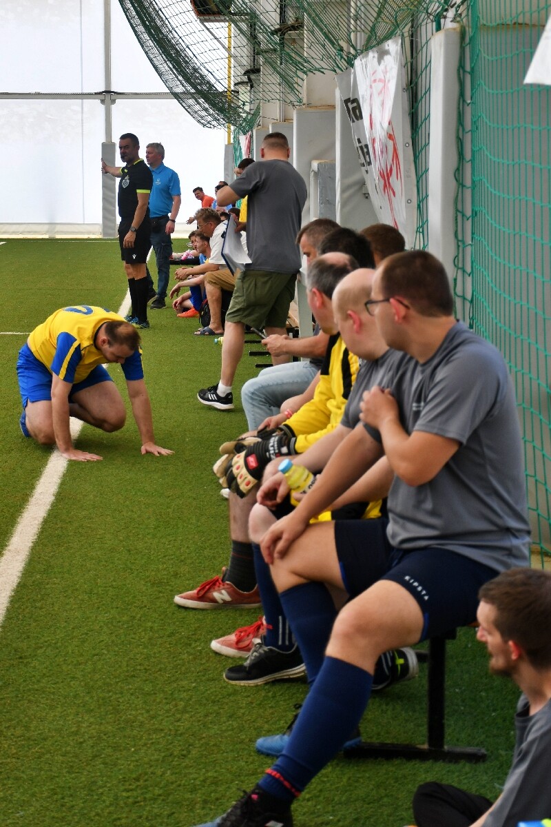 XXII Śląski Turniej w halowej Piłce Nożnej Olimpiad Specjalnych. / fot. Jacek Knapik