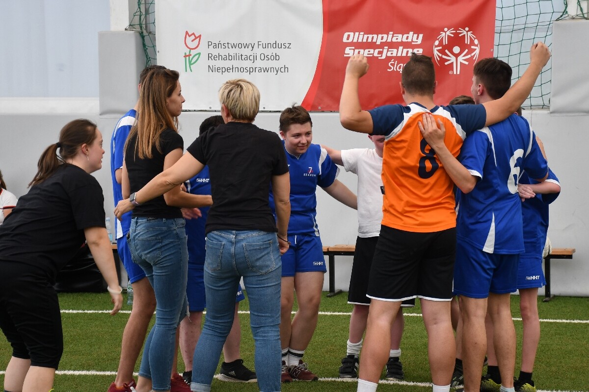 XXII Śląski Turniej w halowej Piłce Nożnej Olimpiad Specjalnych. / fot. Jacek Knapik