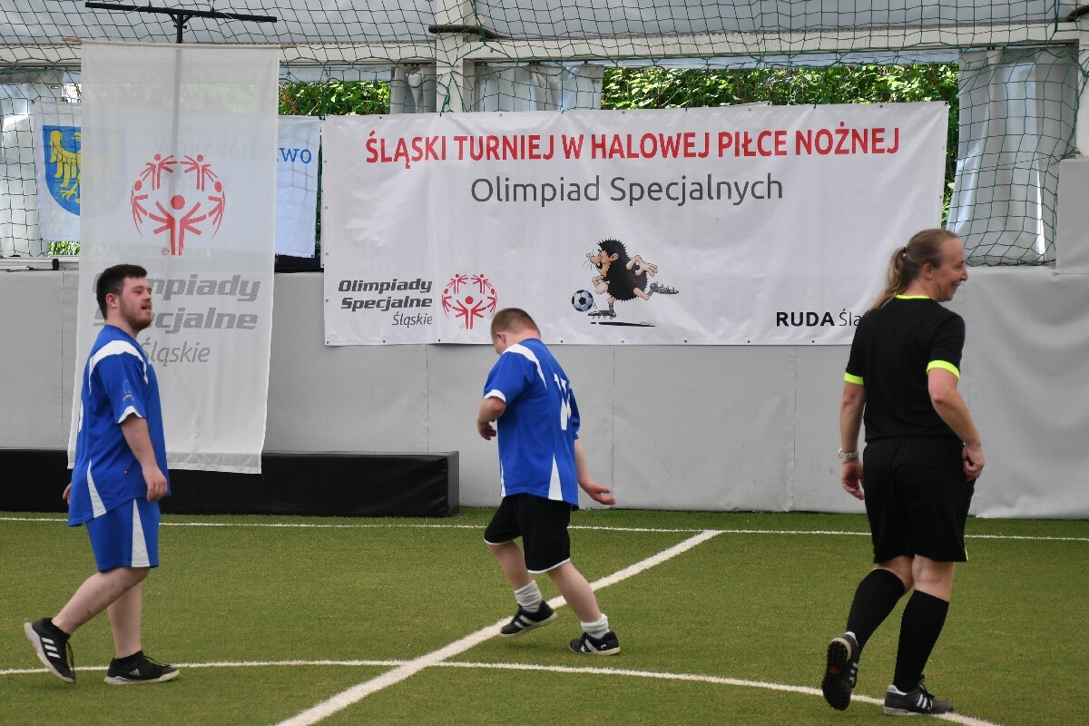 XXII Śląski Turniej w halowej Piłce Nożnej Olimpiad Specjalnych. / fot. Jacek Knapik