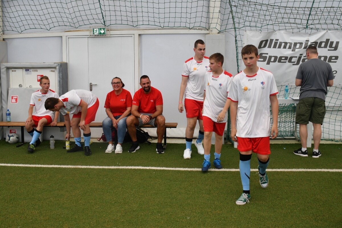 XXII Śląski Turniej w halowej Piłce Nożnej Olimpiad Specjalnych. / fot. Jacek Knapik