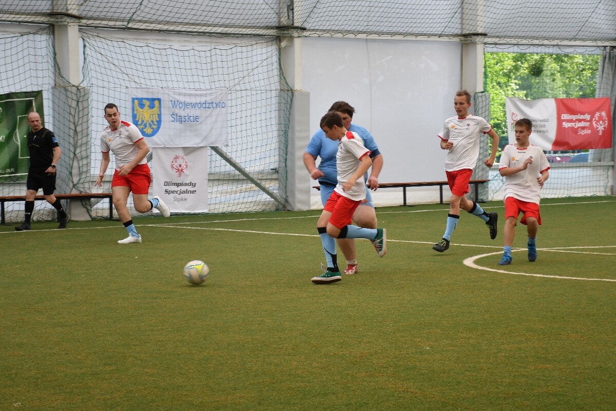 XXII Śląski Turniej w halowej Piłce Nożnej Olimpiad Specjalnych. / fot. Jacek Knapik