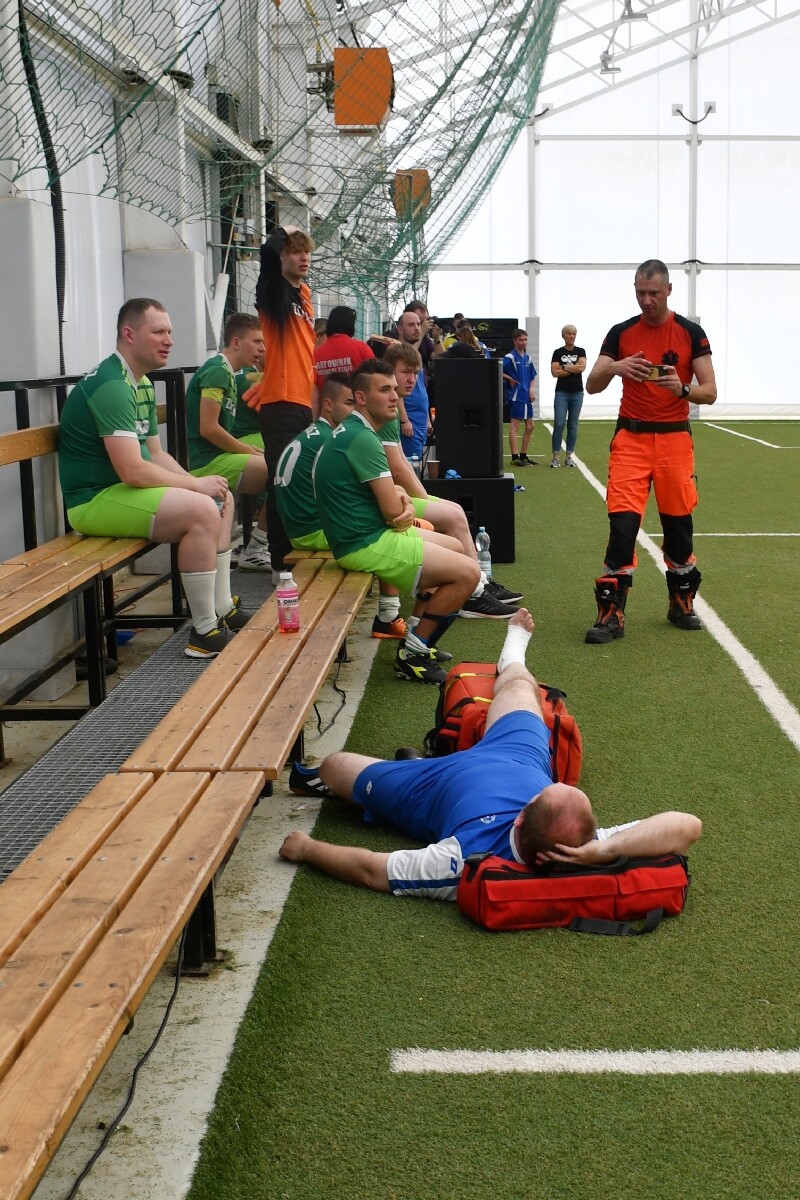 XXII Śląski Turniej w halowej Piłce Nożnej Olimpiad Specjalnych. / fot. Jacek Knapik