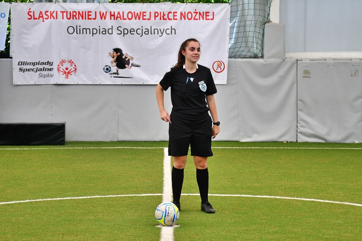 XXII Śląski Turniej w halowej Piłce Nożnej Olimpiad Specjalnych. / fot. Jacek Knapik