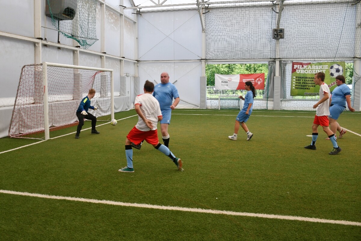 XXII Śląski Turniej w halowej Piłce Nożnej Olimpiad Specjalnych. / fot. Jacek Knapik