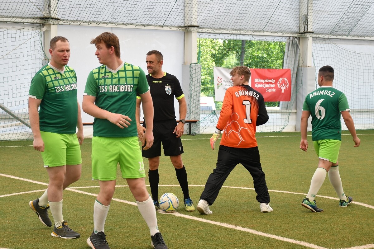 XXII Śląski Turniej w halowej Piłce Nożnej Olimpiad Specjalnych. / fot. Jacek Knapik