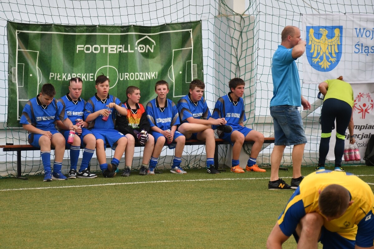 XXII Śląski Turniej w halowej Piłce Nożnej Olimpiad Specjalnych. / fot. Jacek Knapik