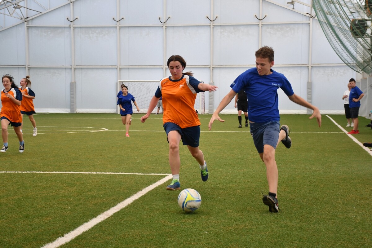 XXII Śląski Turniej w halowej Piłce Nożnej Olimpiad Specjalnych. / fot. Jacek Knapik