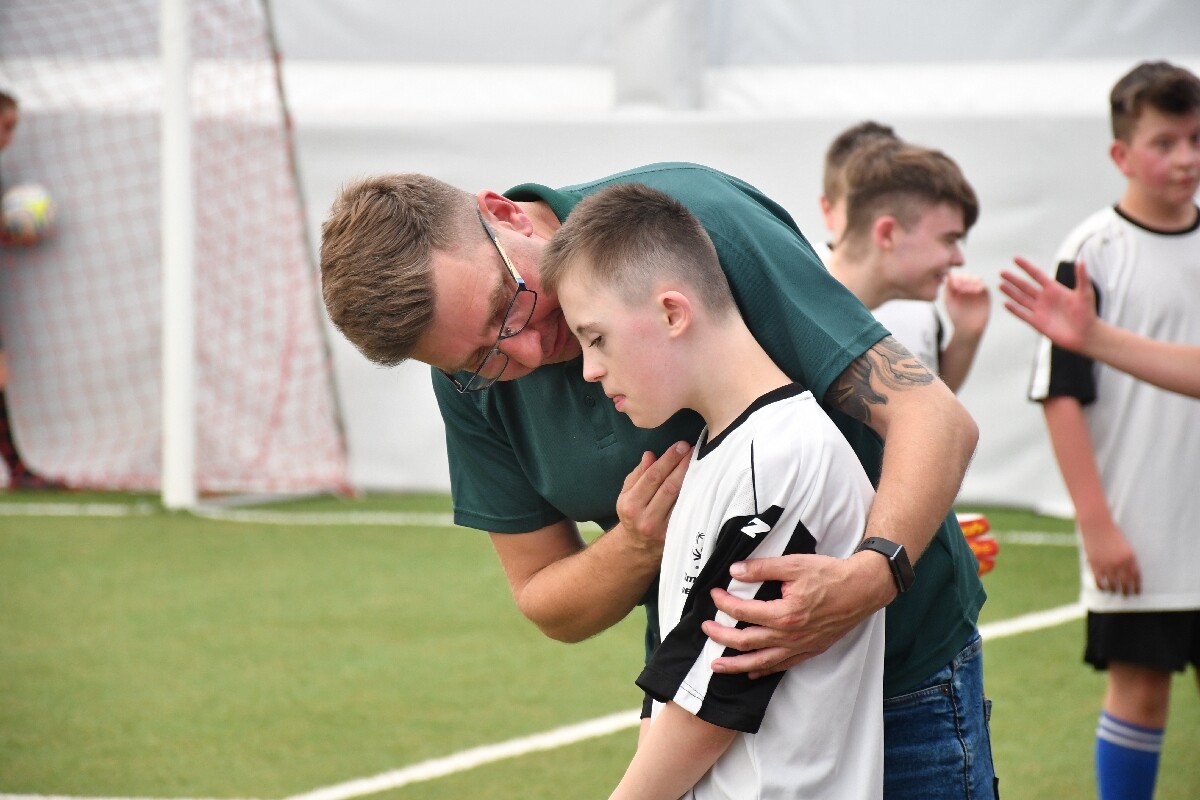 XXII Śląski Turniej w halowej Piłce Nożnej Olimpiad Specjalnych. / fot. Jacek Knapik