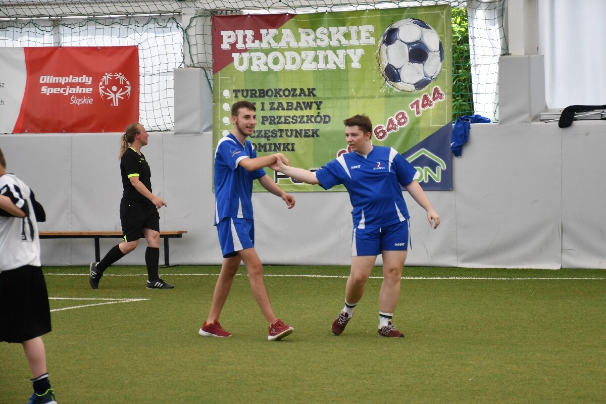XXII Śląski Turniej w halowej Piłce Nożnej Olimpiad Specjalnych. / fot. Jacek Knapik