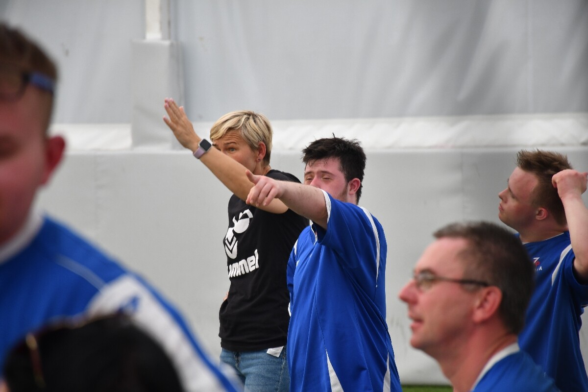 XXII Śląski Turniej w halowej Piłce Nożnej Olimpiad Specjalnych. / fot. Jacek Knapik