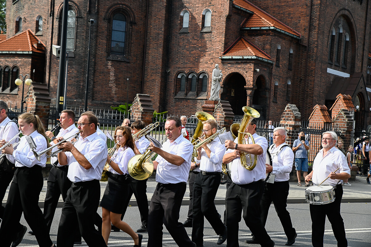 XXIII Festiwal Orkiestr Dętych odbywający się 25 sierpnia w Rudzie Śląskiej, przyniósł mieszkańcom wiele muzycznych wrażeń! / fot. Magdalena Ruda