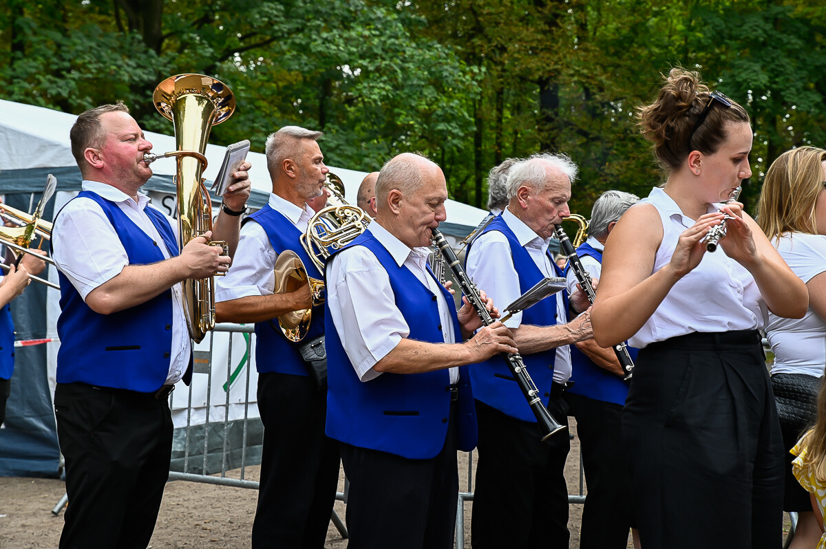 XXIII Festiwal Orkiestr Dętych odbywający się 25 sierpnia w Rudzie Śląskiej, przyniósł mieszkańcom wiele muzycznych wrażeń! / fot. Magdalena Ruda