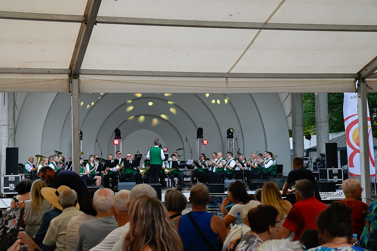 XXIII Festiwal Orkiestr Dętych odbywający się 25 sierpnia w Rudzie Śląskiej, przyniósł mieszkańcom wiele muzycznych wrażeń! / fot. Magdalena Ruda