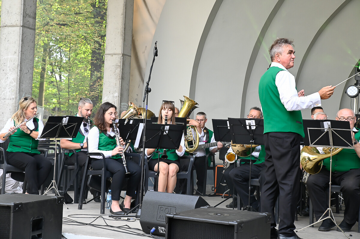 XXIII Festiwal Orkiestr Dętych odbywający się 25 sierpnia w Rudzie Śląskiej, przyniósł mieszkańcom wiele muzycznych wrażeń! / fot. Magdalena Ruda