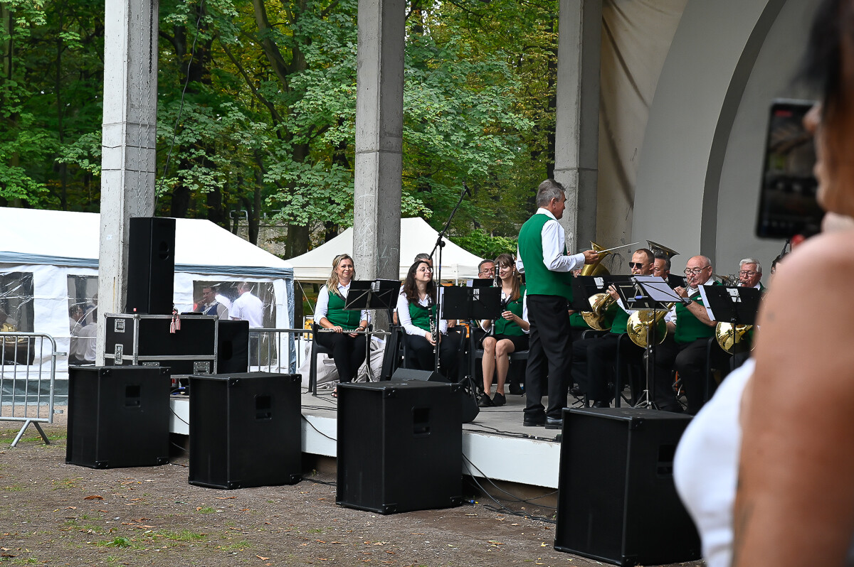 XXIII Festiwal Orkiestr Dętych odbywający się 25 sierpnia w Rudzie Śląskiej, przyniósł mieszkańcom wiele muzycznych wrażeń! / fot. Magdalena Ruda