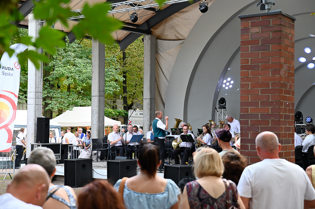 XXIII Festiwal Orkiestr Dętych odbył się 25 sierpnia w Rudzie Śląskiej i dostarczył mieszkańcom niezapomnianych wrażeń! / fot. Magdalena Ruda