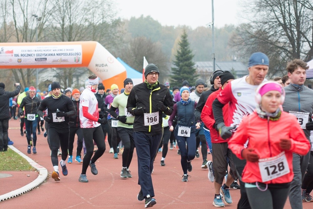 XXXI Biegi Niepodległości. / fot. Marek Faber / Krzysztof Faber / UM Ruda Śląska