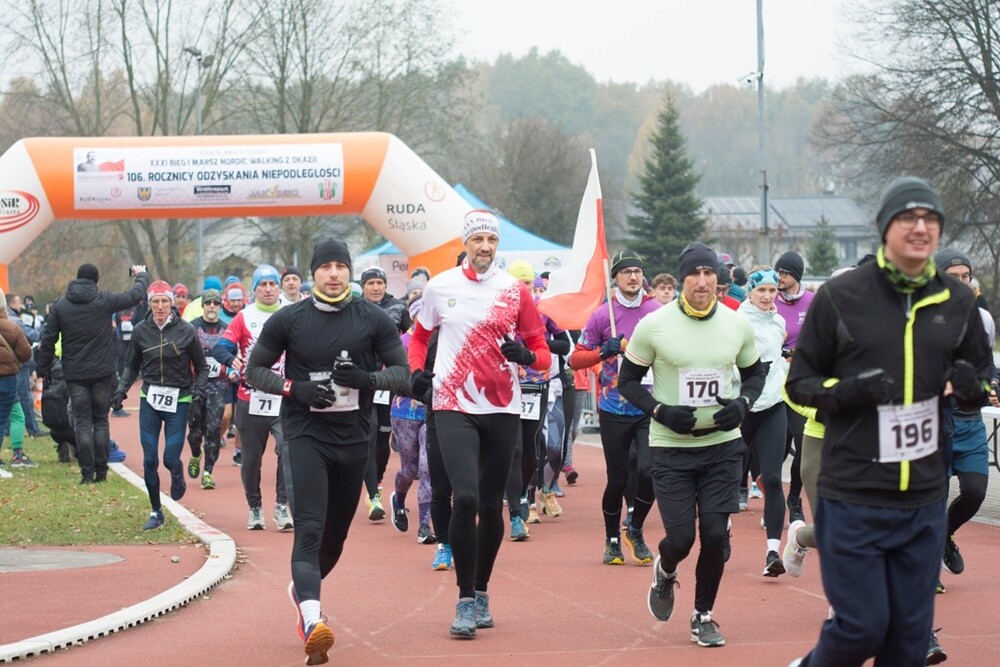 XXXI Biegi Niepodległości. / fot. Marek Faber / Krzysztof Faber / UM Ruda Śląska