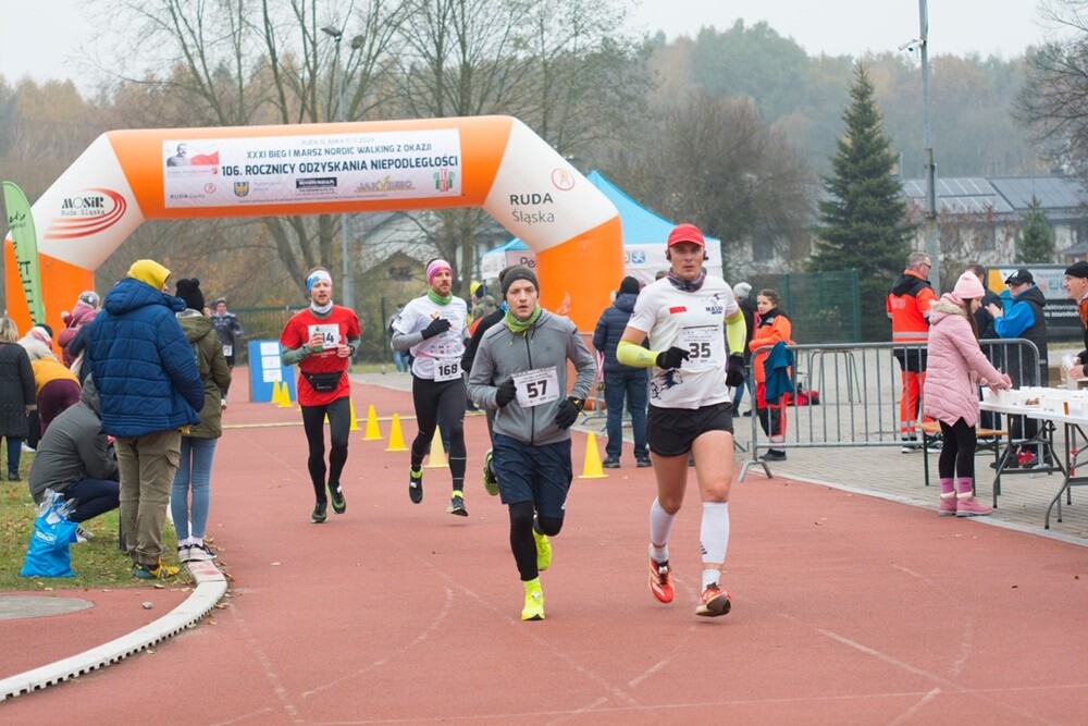 XXXI Biegi Niepodległości. / fot. Marek Faber / Krzysztof Faber / UM Ruda Śląska