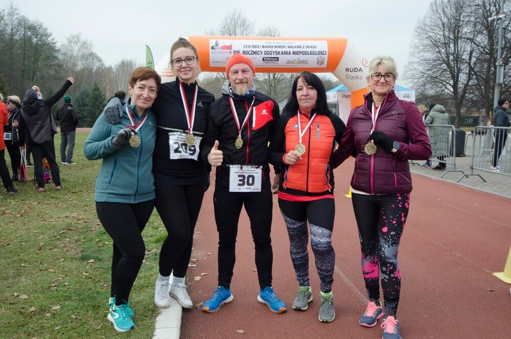 XXXI Biegi Niepodległości. / fot. UM Ruda Śląska / Marek Faber / Krzysztof Faber