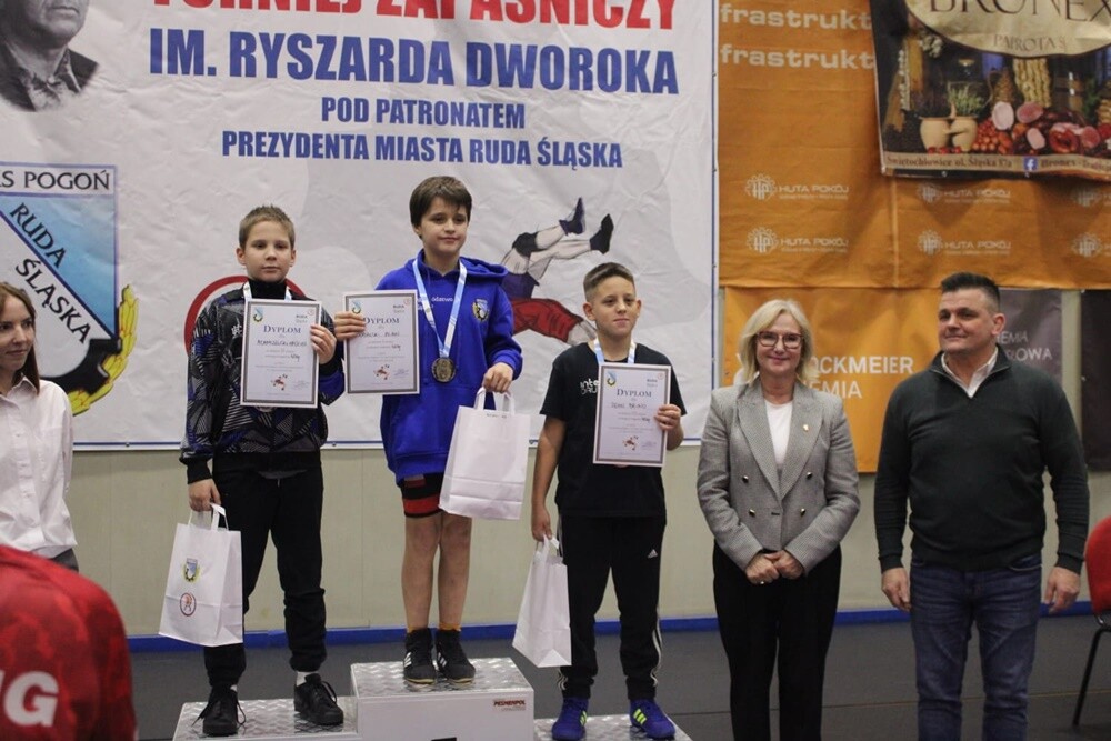 XXXIV Międzynarodowy Turniej Zapaśniczy im. Ryszarda Dworoka. / fot. UM Ruda Śląska