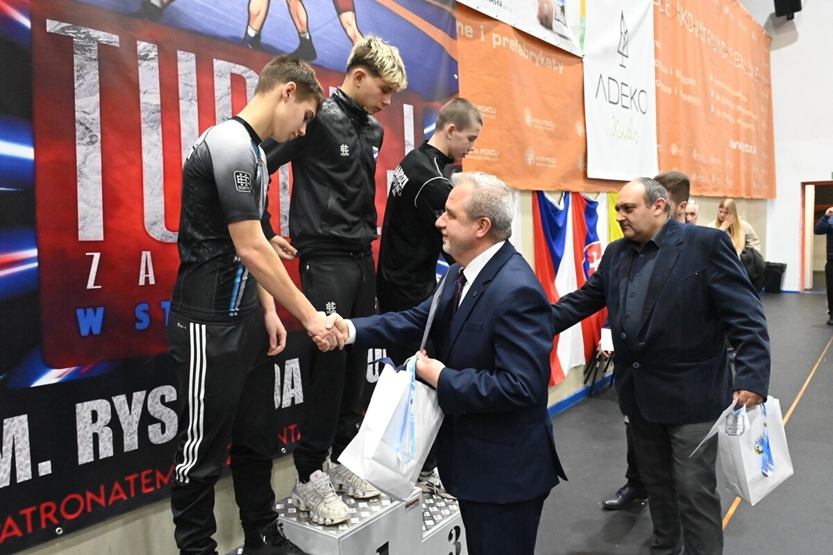 XXXV Międzynarodowy Turniej Zapaśniczy im. Ryszarda Dworoka. / fot. UM Ruda Śląska