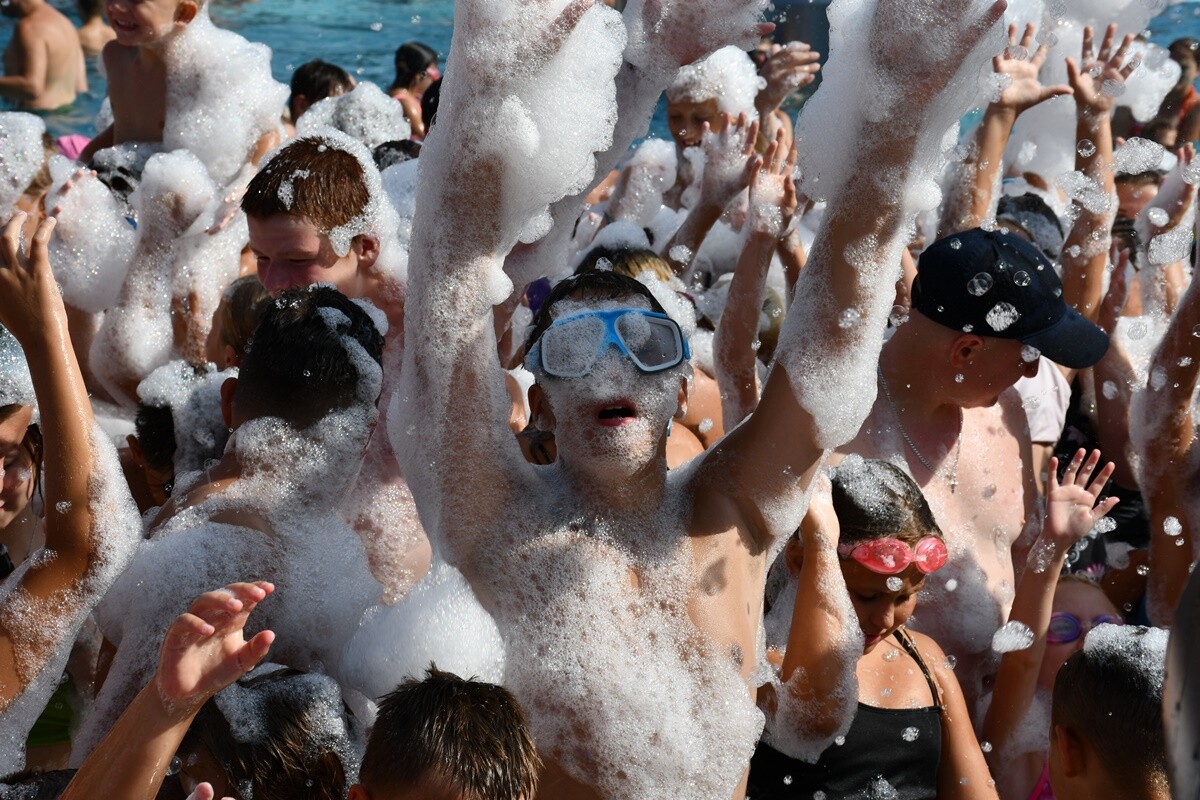 Zakończenie sezonu na basenie