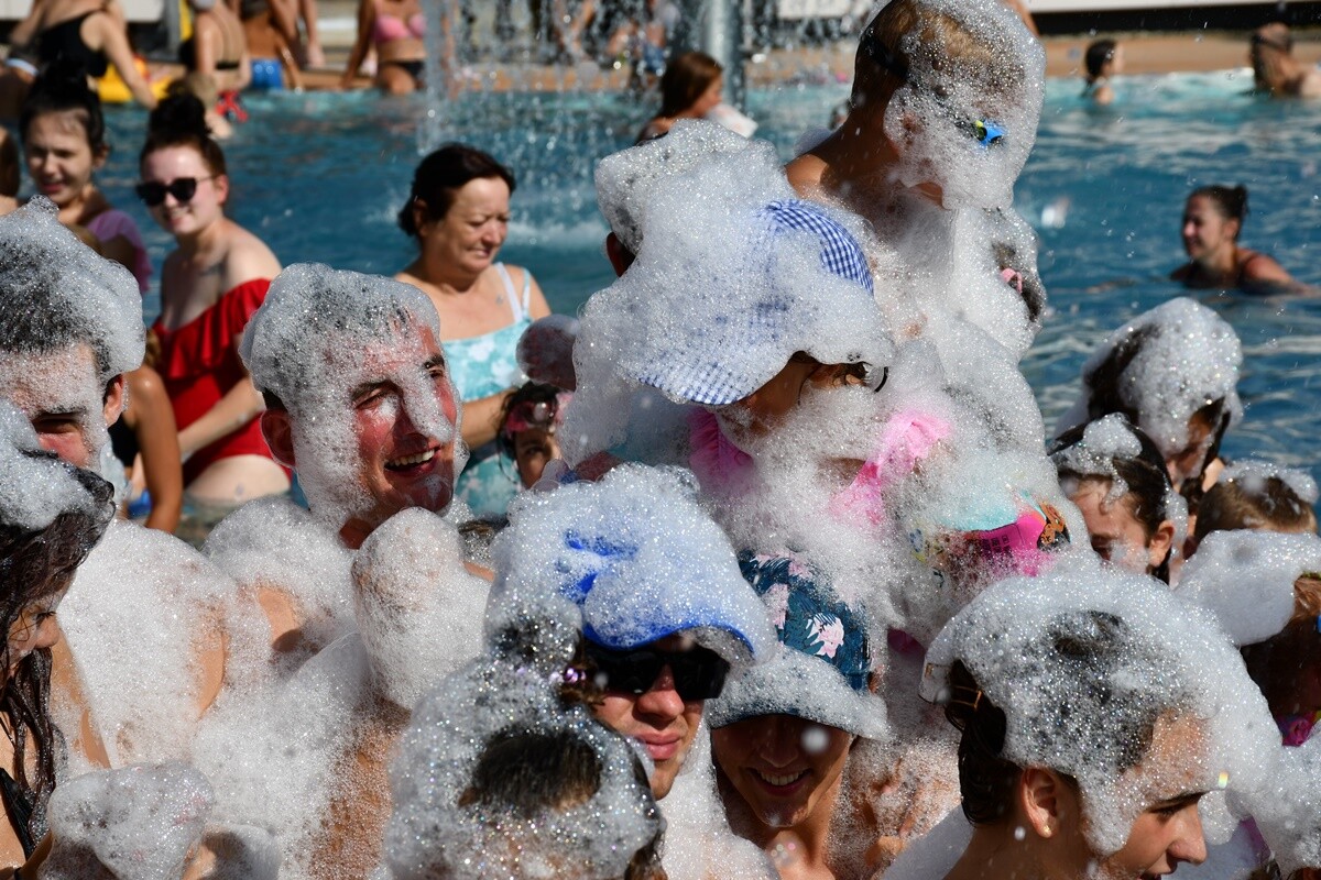 Zakończenie sezonu na basenie