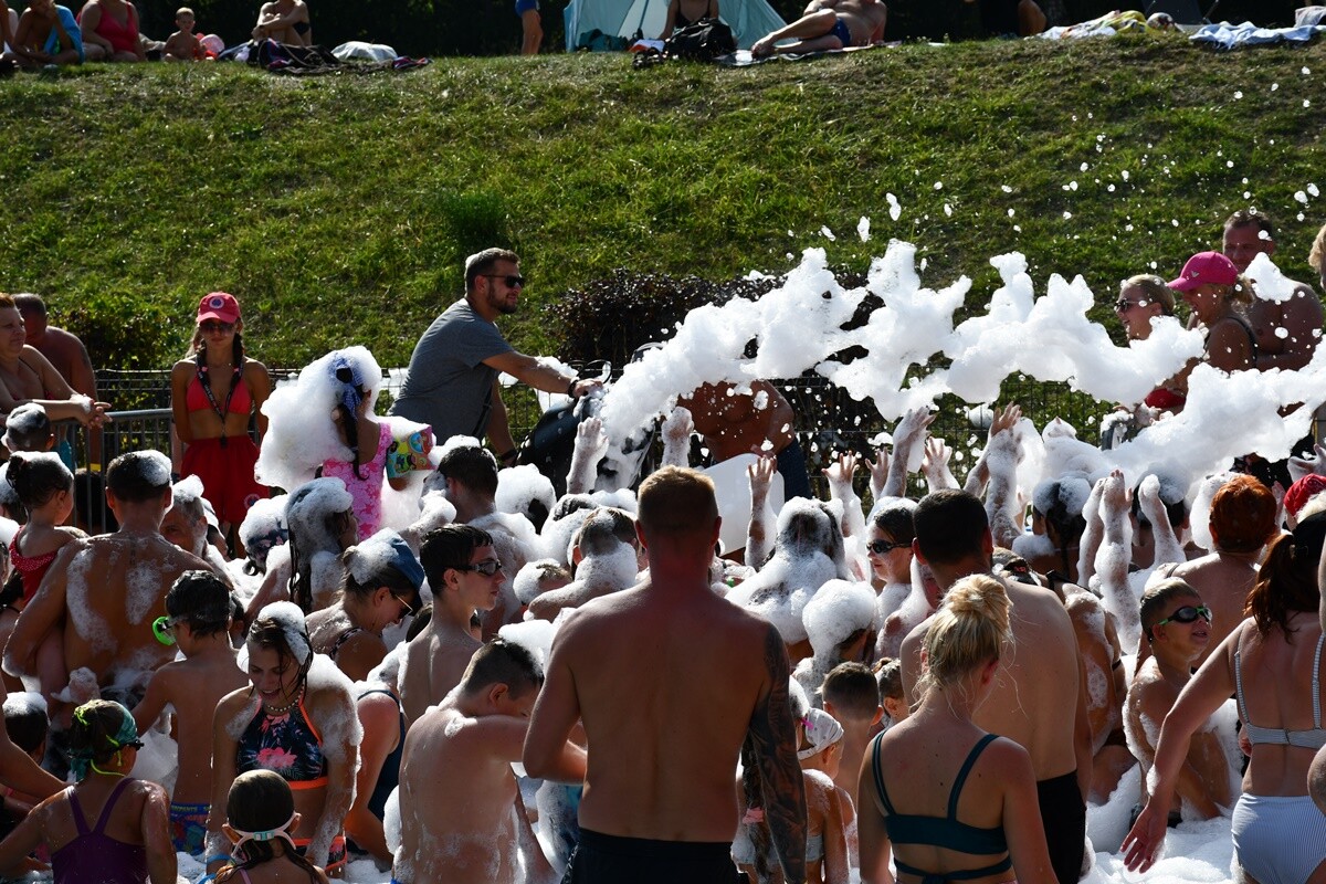 Zakończenie sezonu na basenie