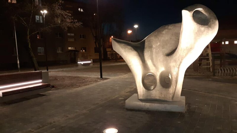 Zakończono prace dotyczące zagospodarowania skweru przy ul. Solidarności w Halembie