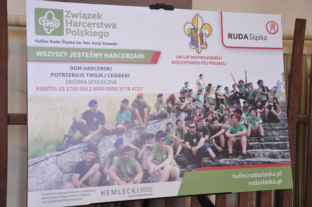 W siedzibie Hufca odbyła się konferencja prasowa z udziałem władz miasta i harcerzy. Trwa zbiórka na remont Domu Harcerza.