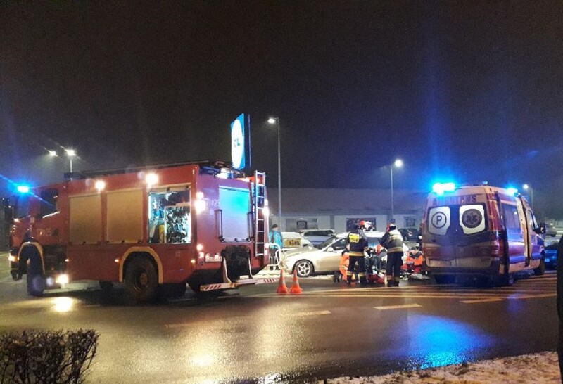 Zdarzenie przy Lidlu - kierowca zmarł