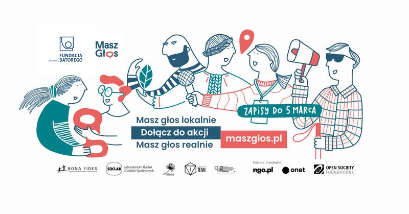 Zdobądź wsparcie na projekty! Ruszają zapisy do akcji "Masz Głos"