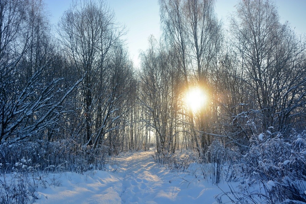 Zobaczcie, jak prezentuje się Ruda Śląska, przyozdobiona białym płaszczem. / fot. Jacek Knapik / FB Rafał Wypior