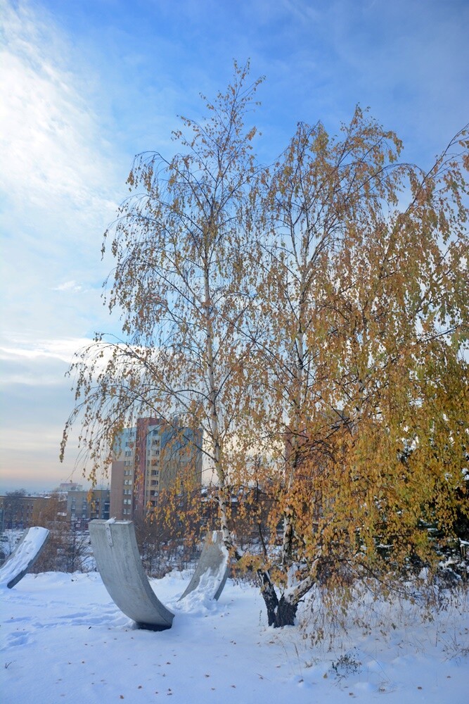 Zobaczcie, jak prezentuje się Ruda Śląska, przyozdobiona białym płaszczem. / fot. Jacek Knapik / FB Rafał Wypior
