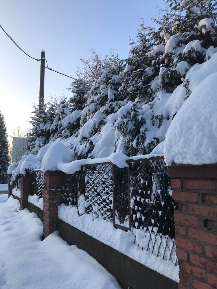 Zobaczcie, jak prezentuje się Ruda Śląska, przyozdobiona białym płaszczem. / fot. Jacek Knapik / FB Rafał Wypior