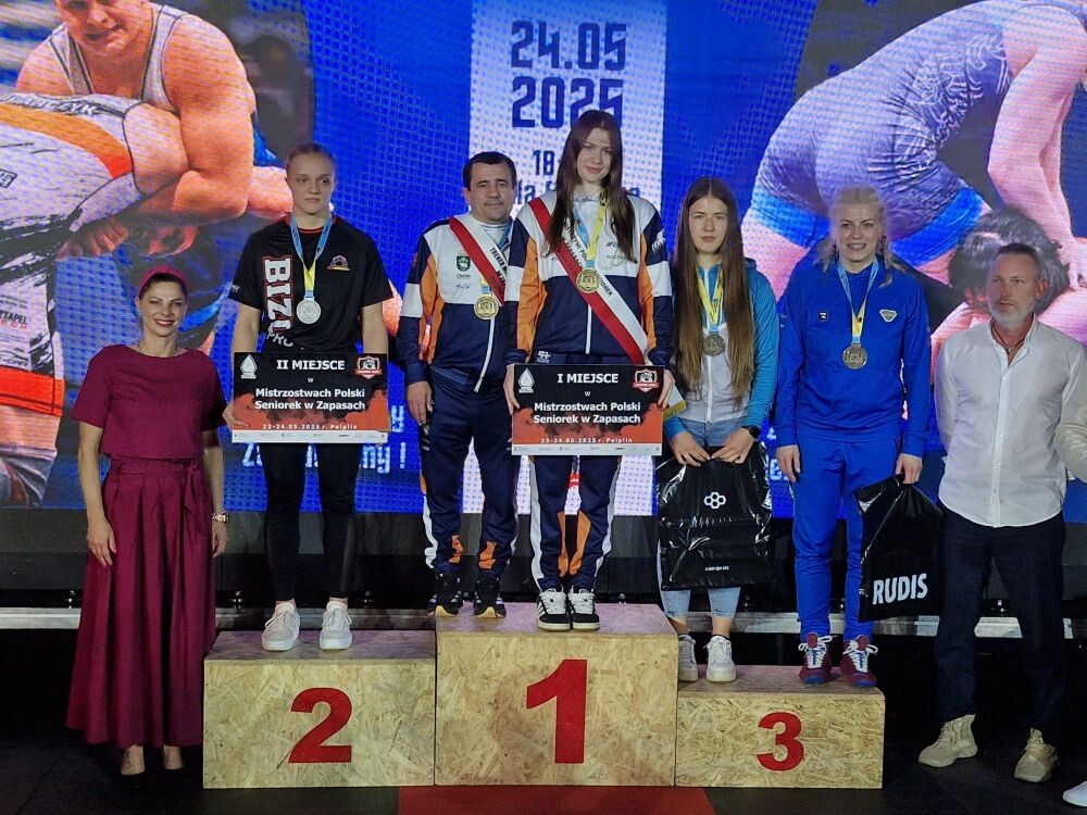 Z.K.S. Slavia z sukcesami na Mistrzostwach Polski Seniorek i Seniorów w zapasach!/fot. Z.K.S. Slavia Ruda Śląska