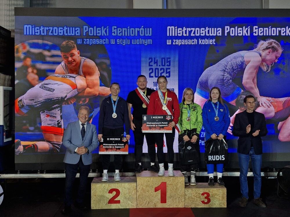 Z.K.S. Slavia z sukcesami na Mistrzostwach Polski Seniorek i Seniorów w zapasach!/fot. Z.K.S. Slavia Ruda Śląska