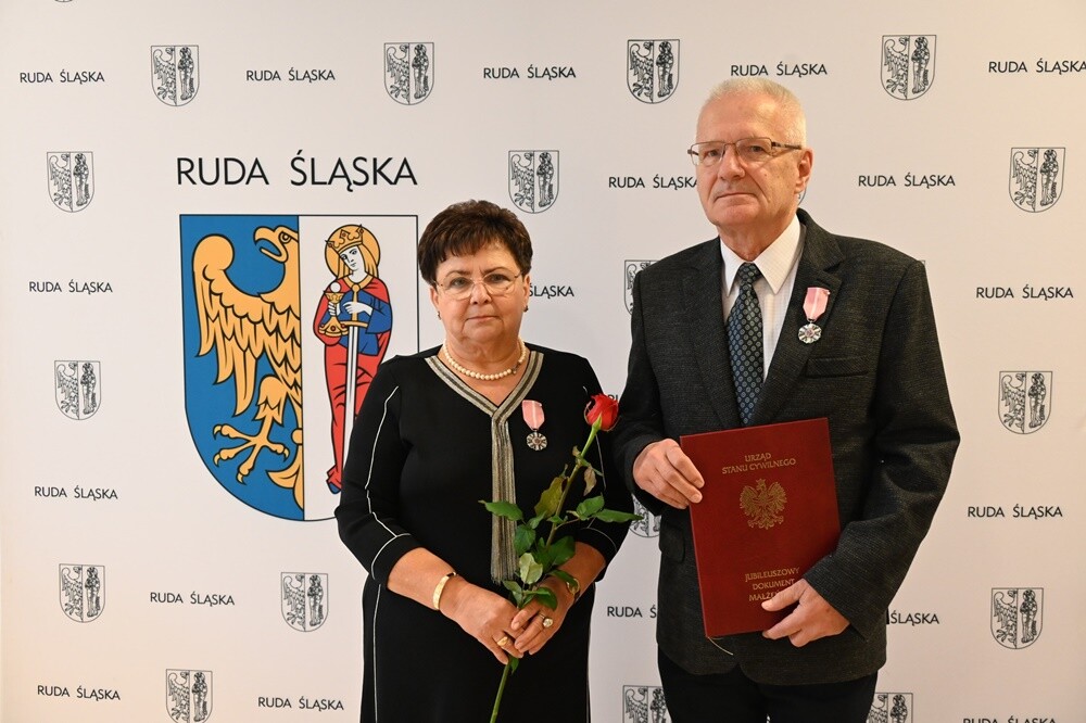 Złote Gody - rudzkie małżeństwa świętują 50. rocznicę ślubu/fot. UM Ruda Śląska
